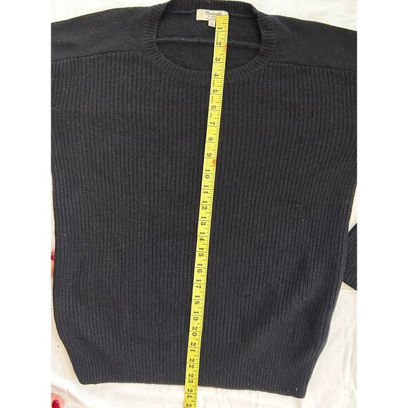 Madewell Black Crew Neck Sweater - Picture 5 of 7